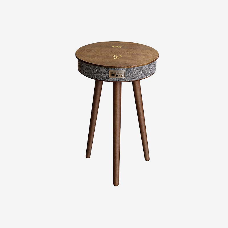 Rako Smart Multimedia Table with Speaker and Wireless Charger 9000MAh. Rako Smart Multimedia Table with Speaker and Wireless Charger 9000MAh.